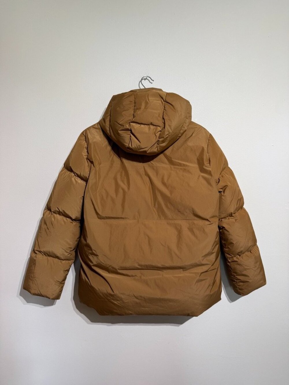 Jenni Kayne Down Puffer Coat in dark Khaki, Small - Picture 10 of 10